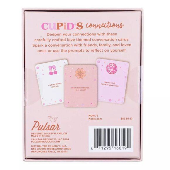 Valentine's Day Theme Cards - Cupid Conversation Starter - Non Candy Gift NEW - Picture 6 of 9